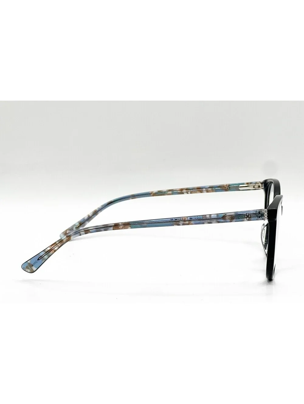 Ann Taylor At345 C01 Black/Teal Tortoise Authentic Eyeglasses 51-17-135